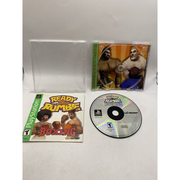 Ready 2 Rumble Boxing (PlayStation 1 PS1) Greatest Hits Tested CIB W/Reg Card - Picture 1 of 2